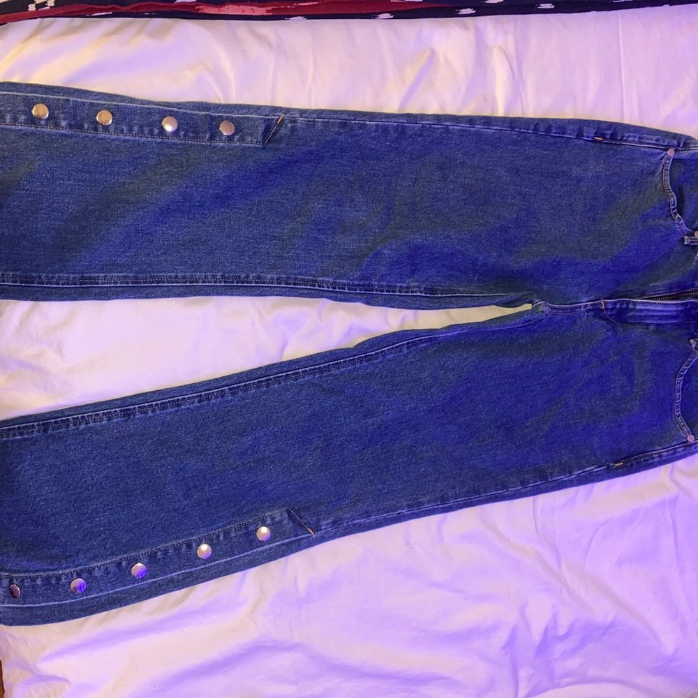 Rag & Bone Wide Leg Jeans